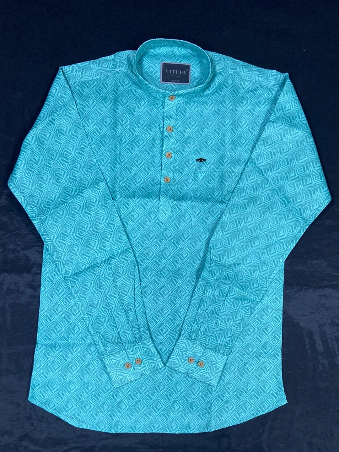 Men's Full Sleeves Short Kurta